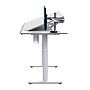 VersaDesk PowerLift 48"W Electric Adjustable Drafting Table, White (PEDT48-WW-APP)~#|#~23BC3B71-CAB6-428B-83F20D0684837EEA_sc7