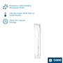 Dixie Individually Wrapped Polystyrene Knife, Medium-Weight, White, 1000/Carton (KM23C7)~#|#~23BCB734-012F-462C-A3890B753EDFFC41_sc7