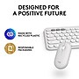Logitech Pebble 2 Wireless Ergonomic Keyboard and Optical Mouse Combo for Mac, Tonal White (920-012201)~#|#~23BFB9B7-AA8C-4195-99FFD524A7FD8889_sc7
