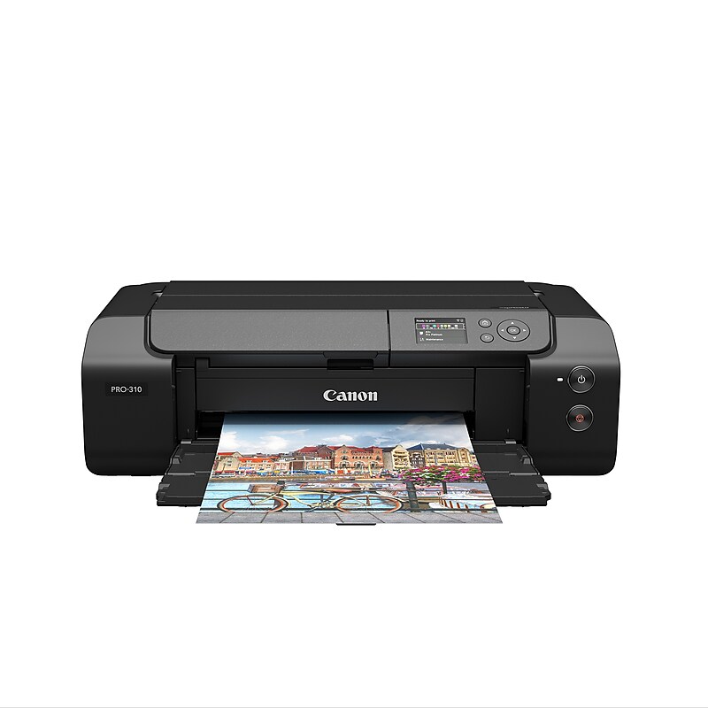 Canon imagePROGRAF PRO-310 Wireless Print Only Inkjet Printer, Black image 1