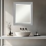 Amanti Art Brushed Nickel Frame Wall Mirror, 23.5" x 19.5" (A42674593052)~#|#~23C40DDF-6B8C-44A2-8BBC29BF70760F26_sc7