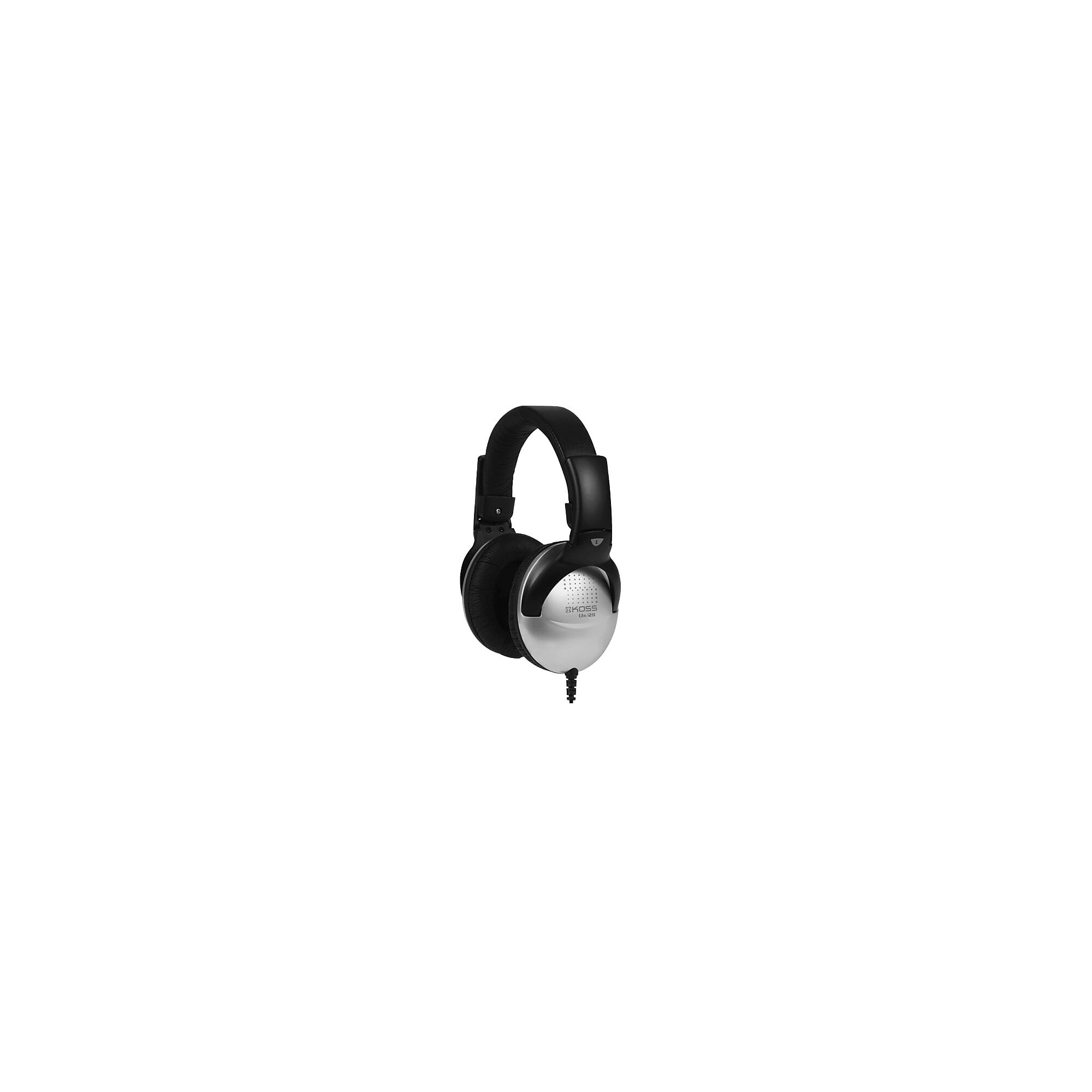 Koss UR29 Over-Ear Mix Jockey Headphone with In-Line Mic, Silver  (Y77570) Simolary simolary.com
