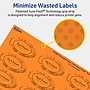 Avery Oval Multipurpose Labels, 1-1/8" x 2-1/4", Bright Orange, 840/Pack (94054)~#|#~23CC4F97-9FE9-4674-AD6F0D6389033B38_sc7