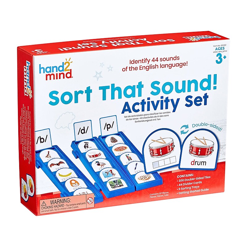 hand2mind Sort That Sound! Activity Set (95382) image 1