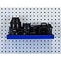 Triton Products DuraHook 12" W x 6" D Blue Steel Pegboard Shelf (76126)~#|#~23CD4899-584C-4CA0-A0A5720CA7244536_sc7