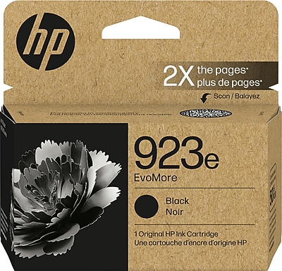HP 923e EvoMore Black High Yield Ink Cartridge, Prints Up to 1,000 Pages (4K0T7LN) Sansujyuku sansujyuku.com