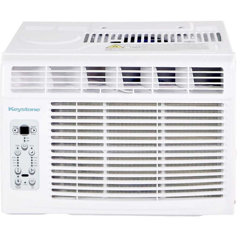 Keystone 115-Volt 10000 BTU Window Air Conditioner with Remote, White (KSTAW10BE) image 1