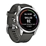 Garmin fenix 7S Pro Solar Edition Smartwatch, 42-mm, Steel Bezel with Graphite Band (010-02776-00)~#|#~23D44713-D9CF-4FB7-9988E6AEDB1EF1E4_sc7