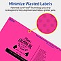 Avery Laser/Inkjet Rectangle Multipurpose Labels, 3" x 5", Neon Magenta, 30/Pack (94213)~#|#~23D57724-53F2-4E90-B5F2335F70F271EA_sc7