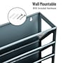 Mind Reader 5-Compartment Mountable Plastic Vertical File Storage, Gray  (WALLANCH-GRY)~#|#~23D6F4AB-3FA2-4A77-A3474464800C4B90_sc7