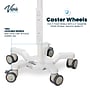 Viva Comfort Universal Vital Sign Monitor Mobile Stand with Mounting Plate, White (ADIME912-C-MP-08-MK)~#|#~23D78503-053C-4B74-AE085CEF60794FB5_sc7