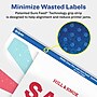 Avery Laser/Inkjet Rectangle Multipurpose Labels, 4-3/4" x 7-3/4", Clear, 200/Box (94255)~#|#~23D90499-052A-4691-8D1F314CF493683D_sc7