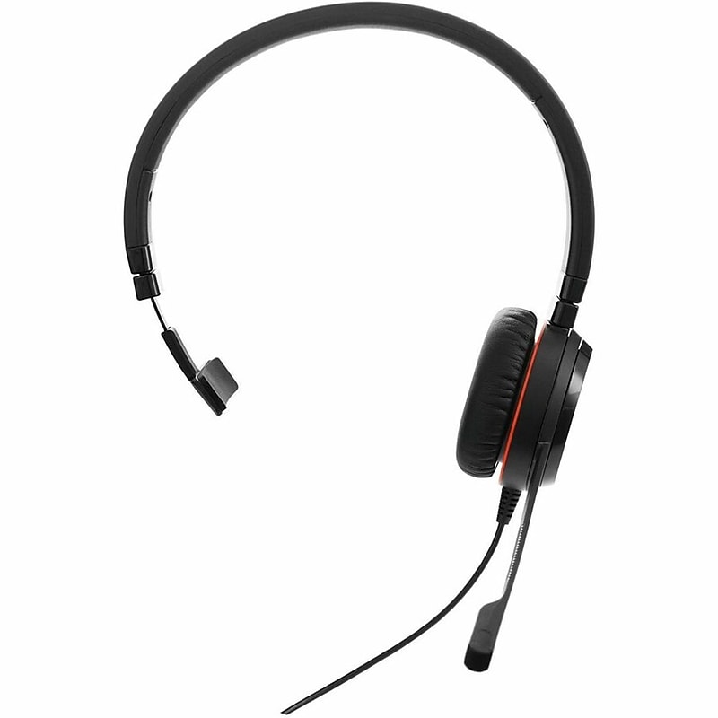 jabra Evolve 30 II USB-A Noise Canceling Mono Phone & Computer Headset, MT Certified (5393-823-389-01) image 1