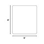 Staples Carpet Chair Mat, 36" x 48", Designed for Low-Pile Carpet, Clear Vinyl (120031)~#|#~23DD6684-7D0B-45F8-BD9C97FD3688517F_sc7