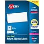 Avery Easy Peel Laser Return Address Labels, 1/2" x 1-3/4", White, 8,000 Labels/Pack (5167)~#|#~23E490BE-0EB5-40E9-86D91D7DBA033186_sc7