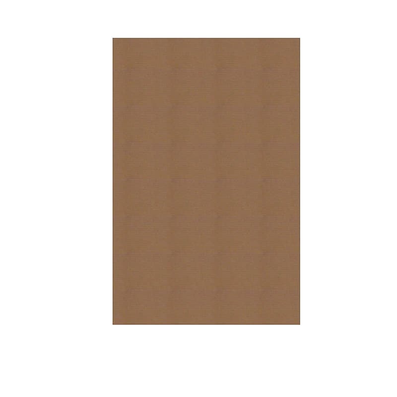 Flipside E-Flute Corrugated Sheet, 40" x 32", Brown, 10/Carton (32404-10) image 1