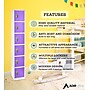 AdirOffice 72'' 6-Tier Purple Storage Locker, 4/Pack (629-206-PUR-4PK)~#|#~23E85822-FE9B-4D6D-A78EC9EF8B414107_sc7