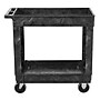 Rubbermaid 2-Shelf Plastic/Poly Mobile Utility Cart, Black (FG9T6600BLA)~#|#~23E98E20-D0B3-4110-AEEFE7AF1AED7494_sc7