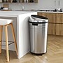 iTouchless Stainless Steel Round Sensor Trash Can with AbsorbX Odor Control System and Wheels, 23 Gal., Silver (IT23RC)~#|#~23F3891B-63C3-47B3-B258984254281A9A_sc7