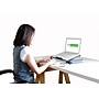 Uncaged Ergonomics WorkEZ Adjustable Aluminum Laptop Lap Desk Cooling Stand, Light Black (WELB)~#|#~23F53A1C-FCFA-485C-8157FA3E73562C3D_sc7