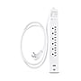 CyberPower CSP 6‑Outlet 2‑USB Port Surge Protector, 4', 1500 Joules, White (CSP604UCW)~#|#~23F54B2E-59EF-446C-AF791E0F5EFEEED6_sc7