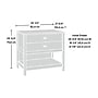 Sauder Cottage Road Lateral File Cabinet, Letter/Legal Size, 30"H x 32"W x 22"D, Raven Oak (431263)~#|#~23F6A711-2BB6-494E-8143A30C56A06F64_sc7