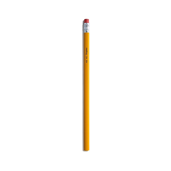 Staples® Wooden Pencil, 2.2mm, #2 Medium Lead, 8/Pack (ST60571-US