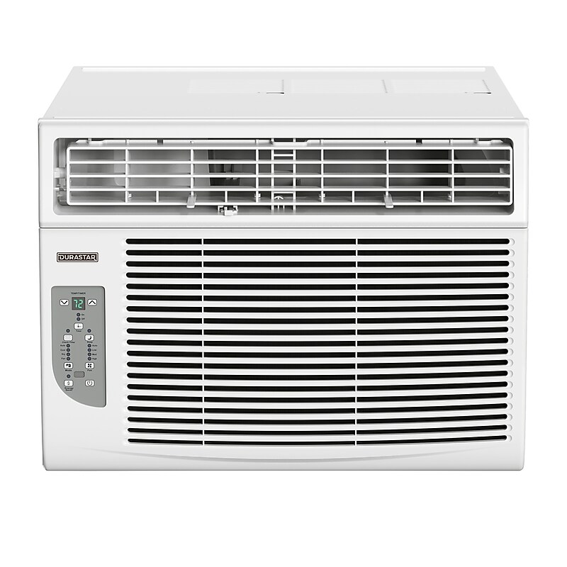 Durastar 115-Volt 10000 BTU 10000 (BTU DOE) Window Air Conditioner with Remote, White (DRWAC101XNA1) image 1