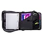 Case It The Dual 2.0 2" 6-Ring Zipper Binders, D-Ring, Assorted Colors (DUAL-301)~#|#~23FB37AD-BB21-41F3-8B9BAAFA22428B08_sc7