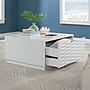 Sauder Morgan Main 30"W x 31"D Coffee Table, White (434923)~#|#~23FF99EC-52FF-4BB1-A0E6A2BC323B901C_sc7
