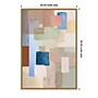 Amanti Art Kaleidoscope 1 by Sally Ann Moss Framed Canvas Wall Art Print, 23"W x 33"H (A42678841868)~#|#~2405DD8B-E14D-470C-8461E3B5DFCD6F5B_sc7