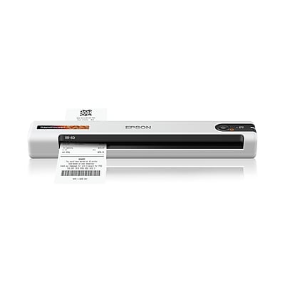 Epson RapidReceipt RR-60 Portable Document Scanner, Black/White (B11B252204) Simolary simolary.com