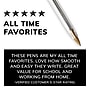 BIC Cristal Xtra Smooth Ballpoint Pen, Medium Point, Black Ink, 24/Box, 6 Boxes/Pack (MS144E-BLK)~#|#~2407D5D6-9489-4ECA-B725A75E1E6AF1DF_sc7