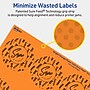 Avery Laser/Inkjet Multipurpose Circle Labels, 2.5" Dia., Bright Orange, 720/Box (94502)~#|#~24109A90-364E-49EA-AF225E404D345C95_sc7
