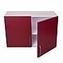 Viva Comfort 24'' H x 36" L Wood Wall-Mounted Medical Cabinet, 2-Doors, Claret (902WALL36GRYCL)~#|#~2411034E-7C3A-4F55-B20A764C8D509E01_sc7