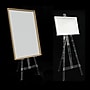 Excello Brands Easel Stand, 56", Clear Acrylic (EB-ACRYL-ESL-CL56)~#|#~2415430E-394E-4077-A78CD5362B3AF300_sc7
