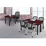 Regency Kee Training Table, 24"D x 60"W, Mahogany/Black (MT6024MHBPBK)~#|#~241BDB19-B57B-4ACE-9EB11DA63EC98320_sc7