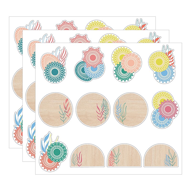 Carson Dellosa Education True to You Boho Accents Cut-Outs, 36/Pack, 3 Packs/Bundle (CD-120654-3) image 1