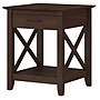 Bush Furniture Key West 20" x 20" End Table, Bing Cherry (KWT120BC-03)~#|#~2421CE38-9DD0-44AF-854EA1C1D451592E_sc7