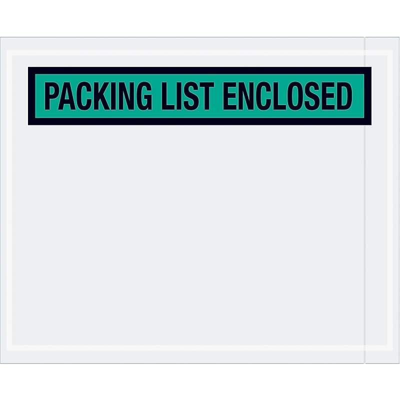 Packing List Envelope, 4 1/2" x 5 1/2", 1000/Carton (PL455) image 1