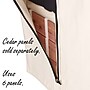 Household Essentials Cedarline Hanging Garment Bag in Cotton Canvas with Textured PEVA Panels and Full‑Length Zipper (HH3392-1)~#|#~243385EB-691B-4BC2-B30C6DFEF4B093D7_sc7