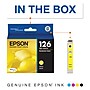 Epson T126 Yellow High Yield Ink Cartridge   (T126420)~#|#~243421AA-BFE4-4C97-9D1052C9E14645CA_sc7