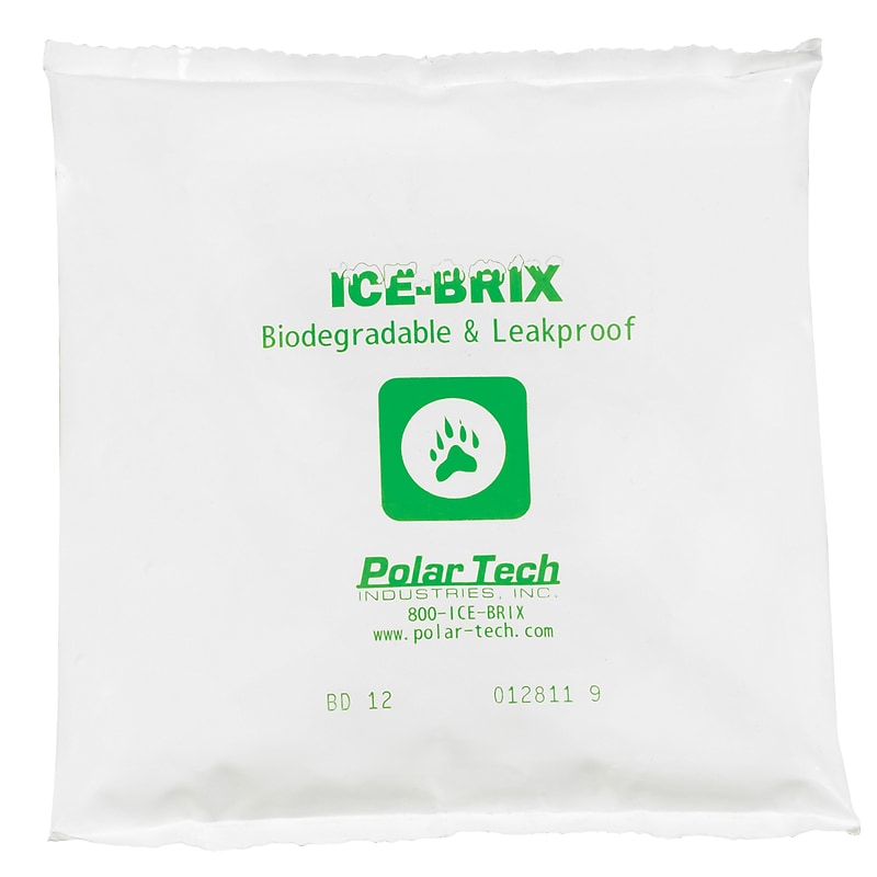 Ice-Brix Single-use Cold Pack, 12 oz., 6" x 6", 48/Carton (IBB12) image 1