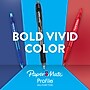 Paper Mate Profile Retractable Ballpoint Pen, Medium Point, Red Ink, Dozen (2095454)~#|#~243DEA4C-09D1-441C-92FCD0F611AEDC0E_sc7