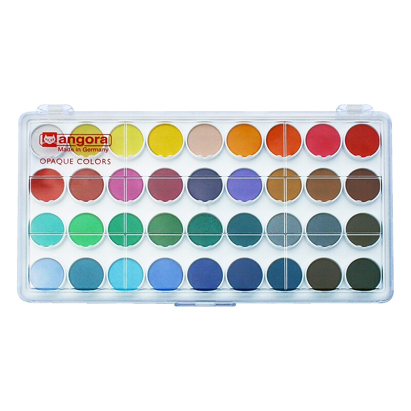 Talens Angora Opaque Watercolor Paint, Assorted Colors (AGR95960116) image 1