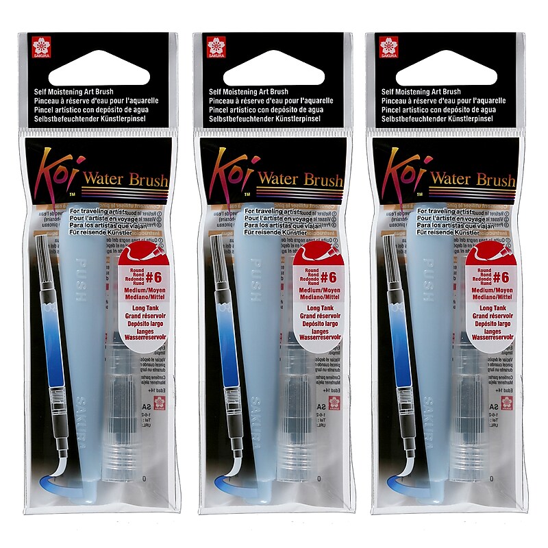Sakura Koi, Brush, Clear Ink, 3/Bundle (SAK39122-3) image 1