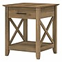 Bush Furniture Key West 20" x 20" End Table, Reclaimed Pine (KWT120RCP-03)~#|#~245037F6-8F29-4CA0-B7B1E0A77D247828_sc7