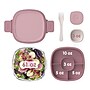 bentgo All-in-One Salad Container, 5-Compartment, Rose, 61 oz. (BGLASSAL-R)~#|#~245620C1-E8E1-499C-92B1429BD738FDCC_sc7