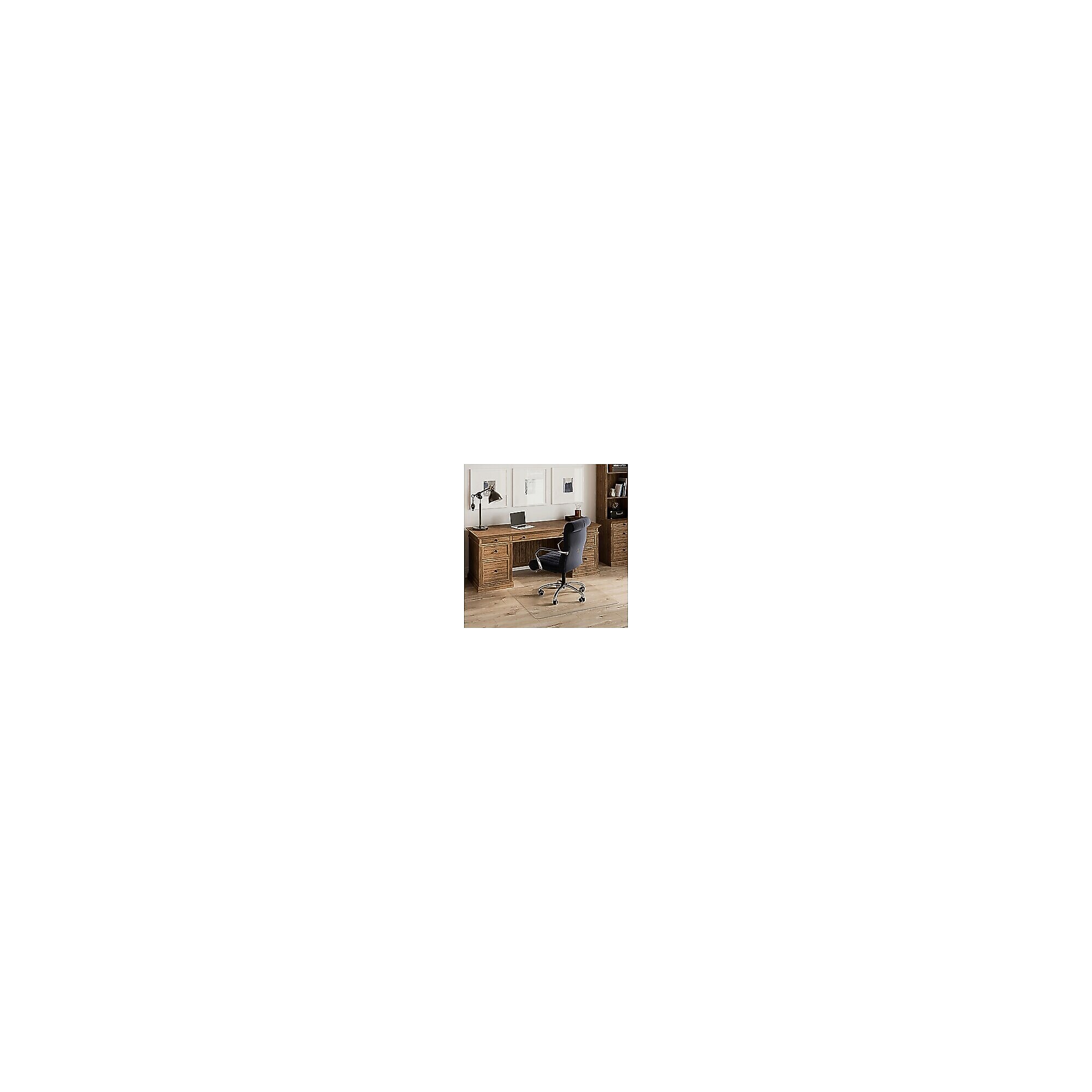 Staples Clear Vinyl Hard Floor Chair Mat, 45″ x 53″ Sansujyuku sansujyuku.com