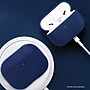 SaharaCase Indy Series Italian Suede Leather Case for Airpods Pro 3 (2025), Night Sky Blue (HP00236)~#|#~24595707-A9CA-456B-AA75E6F4303EFE38_sc7